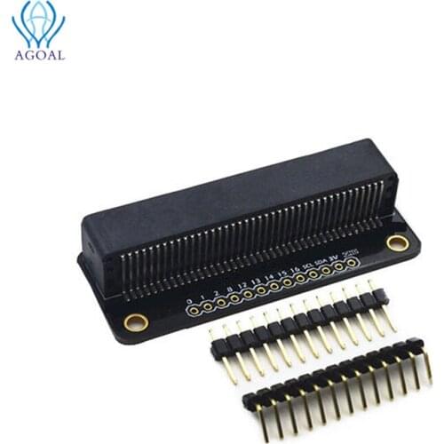 Mini Breakout Module For Micro:bit BBC Microbit Development Board Expansion Adapter Board With 2pcs Pins