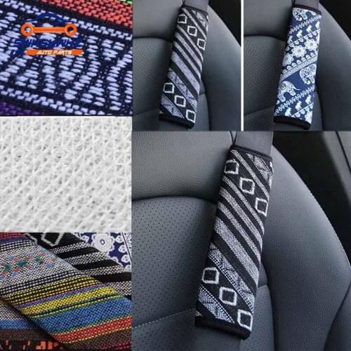 New Car Seat Belt Shoulders Pads Covers Goods Cushion Warm Short Plush Safety Shoulder Protection Auto Interior Accessories