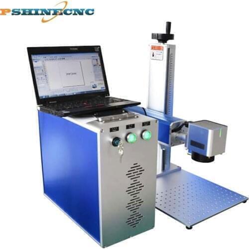 Pshinecnc fiber laser engraving machine 50w for steel gold