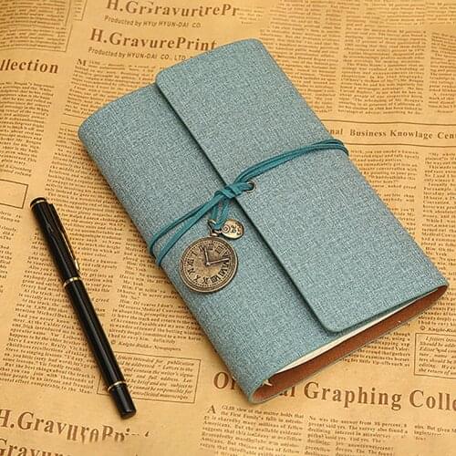 Travel Portable A6 Loose Leaf Journal Diary Book Notebook Stationery Supplies