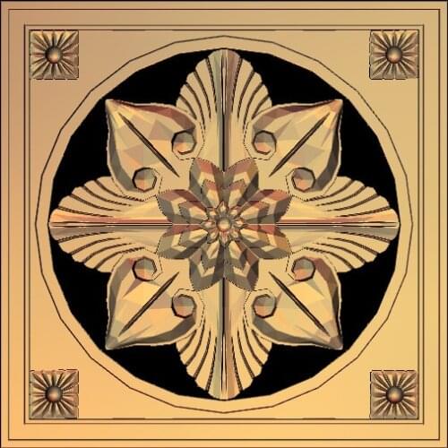 3D relief cnc carving engraing Model in STL M160