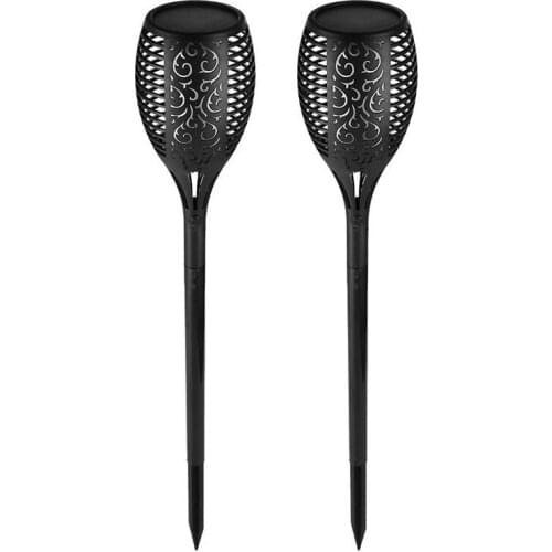 Solar Powered Garden Patio 33 LED Torch Outdoor Path Flame Light Waterproof Night Lighting Street Solar Lamp