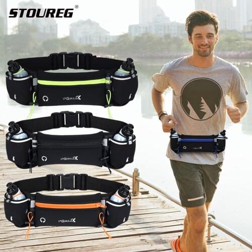 Running Waist Bag Marathon Running Bag Men Women Riding Fitness Gym Bag Waterproof Phone Sport Belt Waist Bags