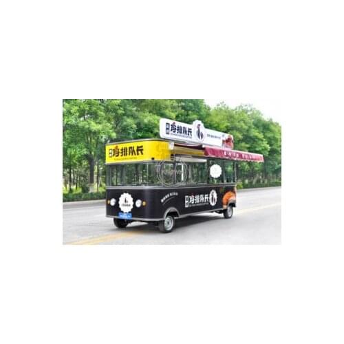 Fast food cart ice cream food cart coffee food vending machine electric food cart