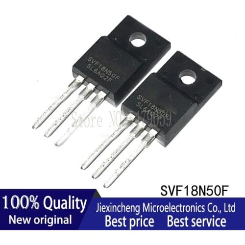 10PCS SVF18N50F 18N50 18A 500V TO-220F transistor N-channel New original