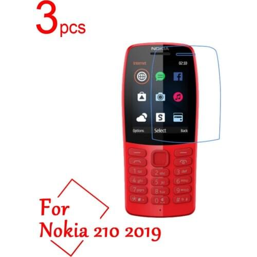 3pcs/lot Ultra Clear/Matte/Nano anti-Explosion Soft LCD Screen Protector Film Cover For Nokia 210 (2019) Protective Film