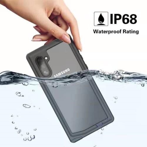Soinmy Waterproof IP68 Case For Galaxy Note 10 Case Heavy Duty Full body Protection Coques Cover for Galaxy Note 10 Fundas Capas