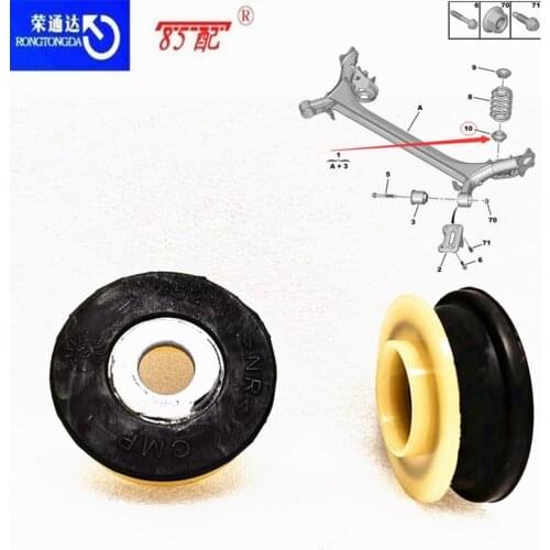 Rear shock spring bracket 516436 47574 62947574 For Peugeot 3008/307/308/RCZ/408 For Citroen C4/DS4 Rear spring lower bowl seat