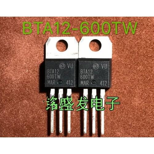 10-20piece) BTA12-600TW 12A600V TO-220 Thyristor Triac new and original