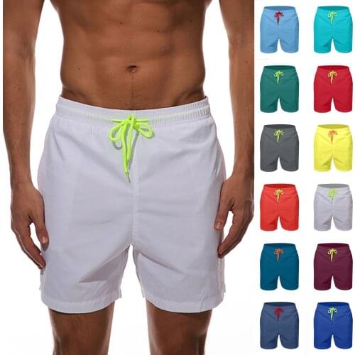 2021 Men Sports Shorts Quick Dry Beach Board Shorts Loose Swim Shorts Workout Athletic Running Fitness Mens Shorts Gyms