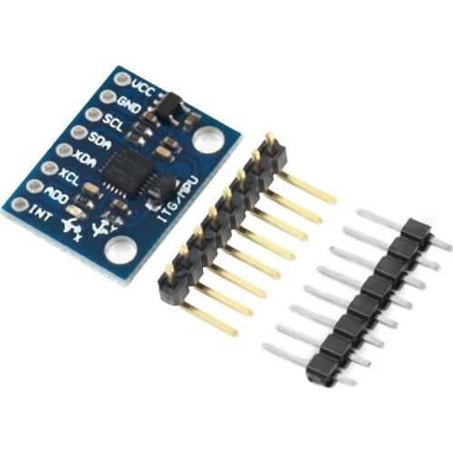 3V-5v 2.54mm Pitch Chip Built-in 16 Bit AD Converter GY-521 6 DOF MPU-6050 Module 3 Axis Accelerometer Gyroscope Module
