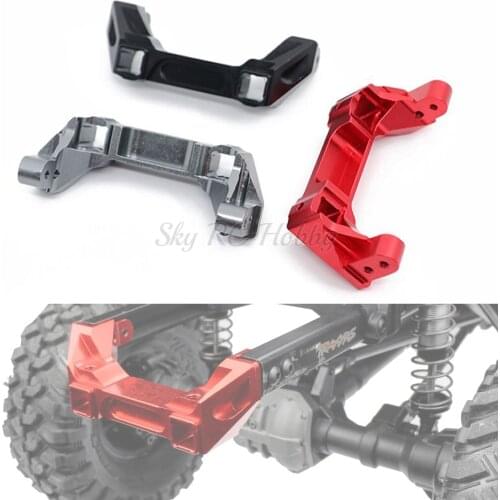 Aluminum Rear Bumper Mounts Replacement of TRA8237 for Traxxas TRX4 TRX-4 1/10 1:10 RC Crawler Car Upgrade Parts