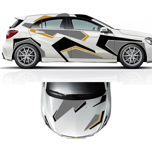 Car Sticker For Audi A1 A3 Mercedes A45 A35 BMW F20 E81 Ford Fiesta Honda Fit Jazz VW Golf Polo Vinyl DIY Tuning Car Accessories