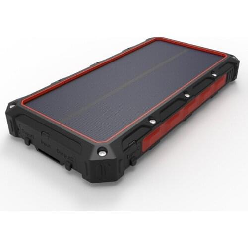 Camping Inductive Charging Solar Portable Power Source 20000 MA Charging Treasure Outdoor Camping Portable Section