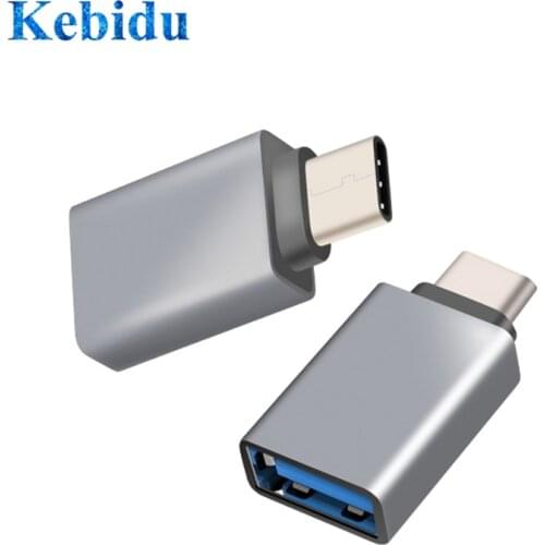 Kebidu USB to Type c Female to Male USB 3.0 OTG Converter Adapter for Xiaomi 4C 4S 5S Plus Oneplus 3T 2 3 Nubia Newest