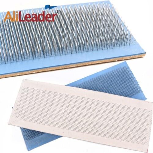 Alileader Free Shipping 24*9 cm Hair Bundle Drawing Mat Bulk Hair Extension Hair Drawing Mat Cheap Hair Straighten Tool