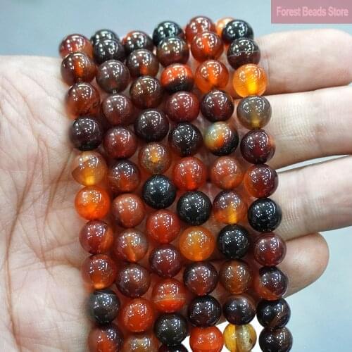 Natural Fantasy Dream Agates Round Loose Beads 15"Strand 4 6 8 10 12 14MM Diy Bracelet Charm Beads For Jewelry Making Wholesale