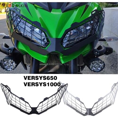 Motorcycle Head Lamp Cover Headlight Protection Cover Guard for Kawasaki VERSYS650 VERSYS 650 VERSYS-650 11-19 VERSYS 1000 versy