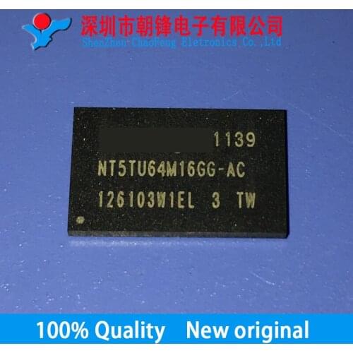 5PCS NT5TU64M16GG-AC NT5TU64M16 BGA84 New original
