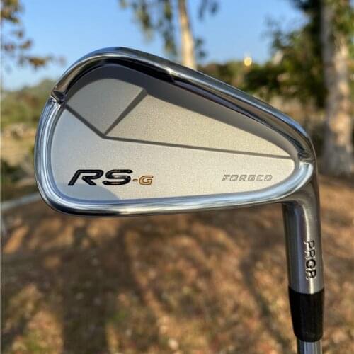 New golf irons PRGR RS-G Forged irons set ( 5 6 7 8 9 P S A) with steel shaft golf clubs