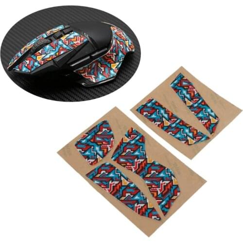 Hotline Games Colorful Mouse Anti-Slip Tape Side Stickers for logitech G502 Mous P9YA