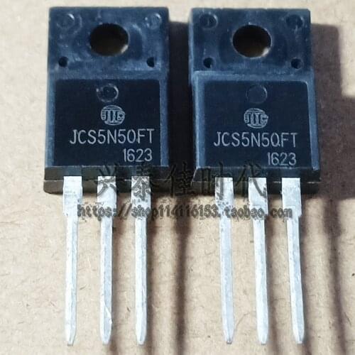 Original new 5pcs/ JCS5N50FT 5A/500V TO-220F