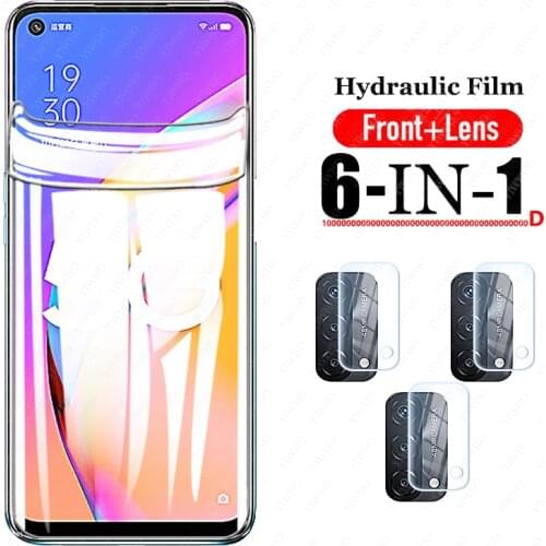 Front Hydrogel Film for OPPO A93 5G Screen Protector Nano Protective Film on For OPPO A93 A 93 93a 5G Camera Lens Tempered Glass