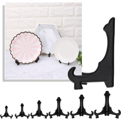 Plastic Easels Display Plate Holder Picture Frame Photo Pedestal Book Stander