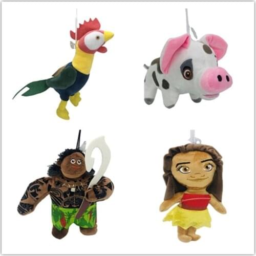 Ocean Fate Plush Toys Moana Model cock pig Doll Girls Boys christmas Present Stuffed Toy for Children Kids Gifts