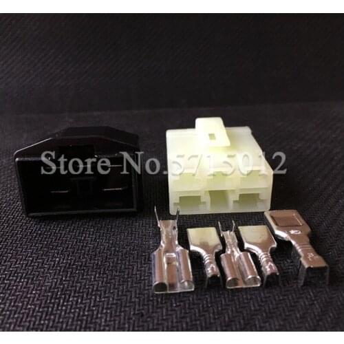 5 Hole Auto PCB Mounting Harness Connector Auto Wire Socket For Motorcycle Car