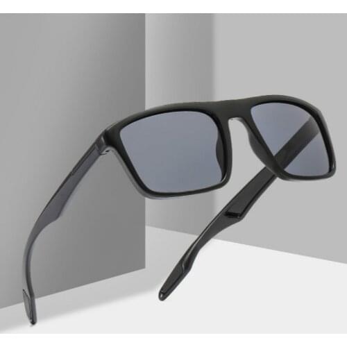 Mens Polarized Sunglasses 2020 Cool Boy UV Protection Rectangle Sun Glasses Sport Fishing Eyewear Anti Glare Driving Oculos