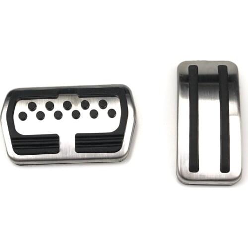Car styling Stainless steel Pedal For Ford Focus Kuga Escape Escort C-Max CMax S-Max For Mazda 3 For LINCOLN MKC car Accessories