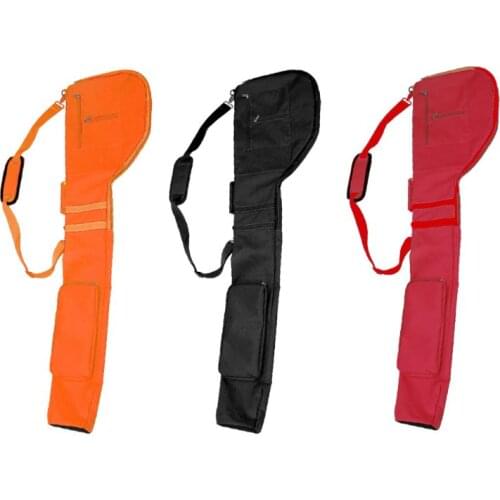 OOTDTYGolf Club Bag Nylon Environmental Protection Material Set Bag Soft Foldable Portable Golf Accessories