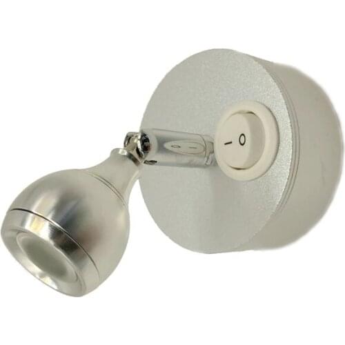 24V 12V 1W LED CARAVAN READING LIGHT