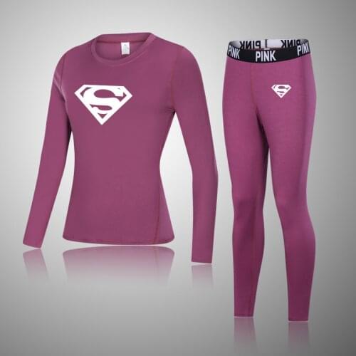 High quality Women Thermal Underwear Long Tops Pants Warm Set Autumn Winter Ladies Ultra Leggings Sport Girl Leggins
