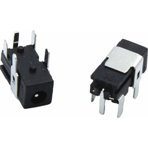 10PCS/LOT High Quality DC Power Socket Jack DC-011 PIN=0.7 Needle Size Adaptation 2.5mm*0.7mm Power Female Plug 2.5x0.7MM