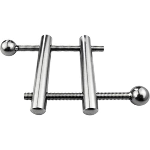 Stainless Steel Testicle Ball Stretchers Clamp Mens Scrotum Stretcher Male Delay Ejaculation BDSM Sex Toys For Men Sex Shop