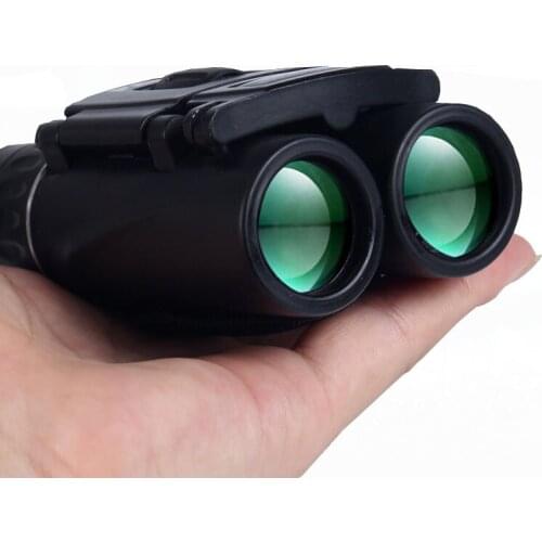ZK30 40x22 HD Powerful Binoculars 2000M Long Range Folding Mini Telescope Optics For Hunting Sports Outdoor Camping Travel
