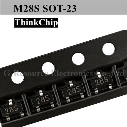 100pcs) MMBT28S SOT-23 M28S SMD NPN Signal transistor triode (Marking 28S)
