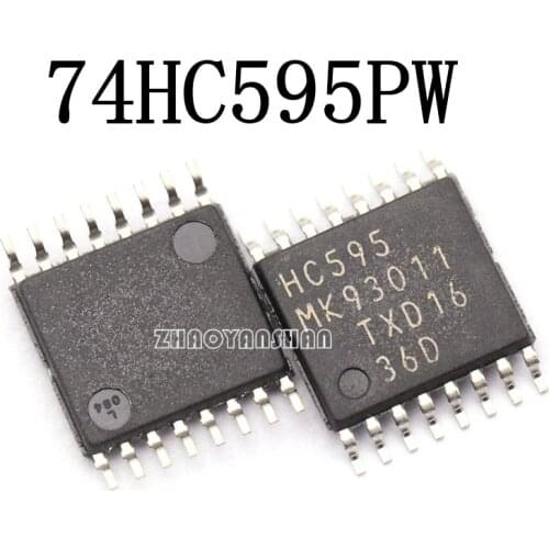 100pcs X 74HC595PW 74HC595 TSSOP-16 new Free Shipping