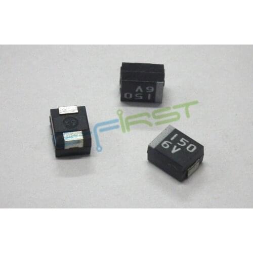 5pcs/50pcs 6.3V 150uF 6.3V150uF J157 ELNA SY4-0J157M-RD SMD tantalum Capacitor