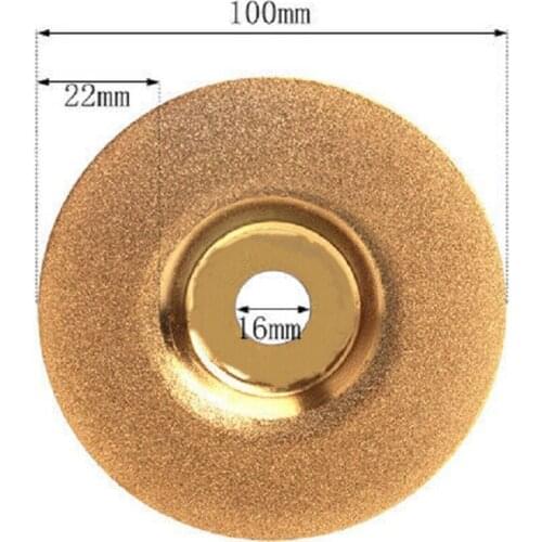 4Inch Diamond Grinding Wheel Cutting Disc Abrasive Wheel Wet/Dry Ceramic Stone Glass Tile Cutting For Angle Grinder 16mm Bore