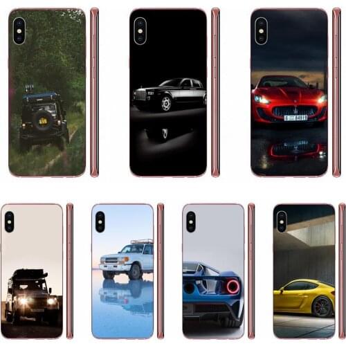 Cases Fashion Super Cars Red Car Style For Huawei Honor 5C 5X 6A 6X 7 7A 7X 8 8A 8S 8X 9 10 30 Lite Pro Y6 II Y7 Y9 Prime 2019