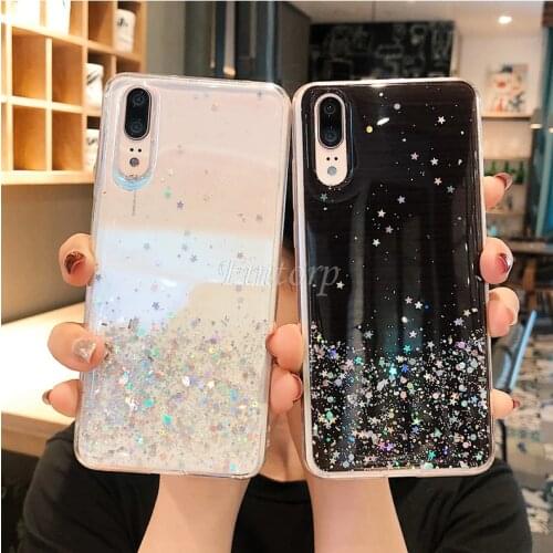 Poco X3 F2 Pro Case Epoxy Star Cover For Xiaomi Redmi Note 9 8 7 Pro 9S 8T 9A 9C Case For Xiaomi Mi 9T 10 Ultra 10T lite Cover