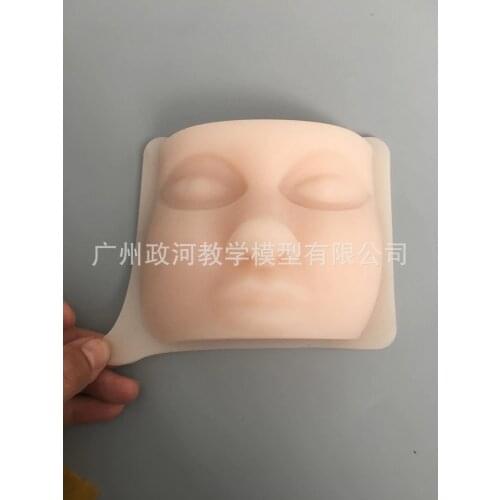 Human Double Eyelid Surgery Training Silicone Skin Ophthalmic Cosmetic Surgery Training Model Facial Suture Practice Model