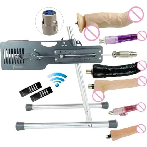 High-end sex machine with huge dildo and airplane cup 360-degree angle pose for male and female couples sex masturbation sex toy