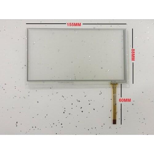 HSD062IDW1 A01 TM062RDH03 PW062XS1 New 6.2 inch 155*88 car DVD navigation GPS touch screen 155MM*88MM Free shipping