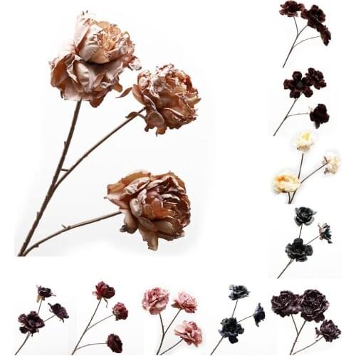 Single bundle Artificial flowers peony hydrangea flower wedding christmas decorations for home diy living room decor arrangement