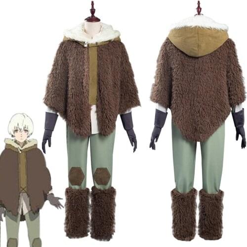 Reneecho Men To Your Eternity Fushi Cosplay Halloween Costume For Adult Women Party Outfit Fushi Wig