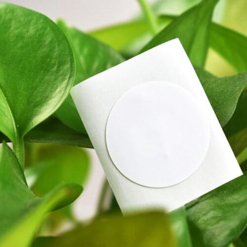 6pcs/Lot 25mm Round Epaper RFID Label Sticker Tag 13.56MHz ISO1443A NFC 216 Sticker for all NFC Enabled Phones